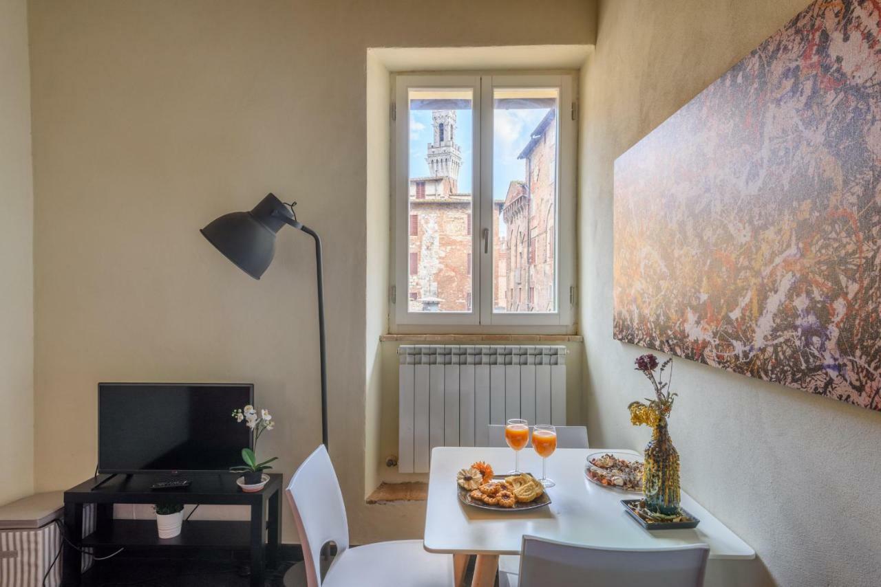 Selva Loft Torre Del Mangia Bright View Wi Fi, Air Conditioning เซียนา ภายนอก รูปภาพ