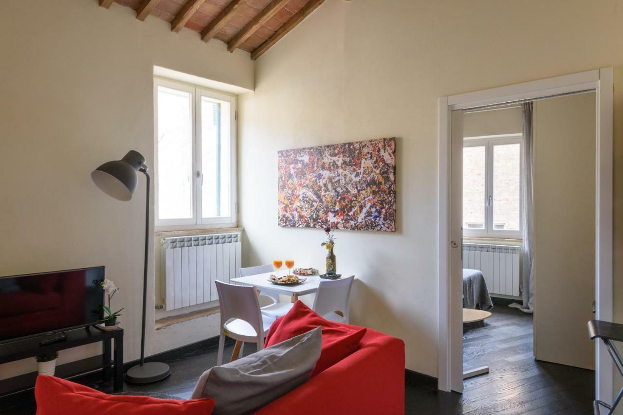 Selva Loft Torre Del Mangia Bright View Wi Fi, Air Conditioning เซียนา ภายนอก รูปภาพ